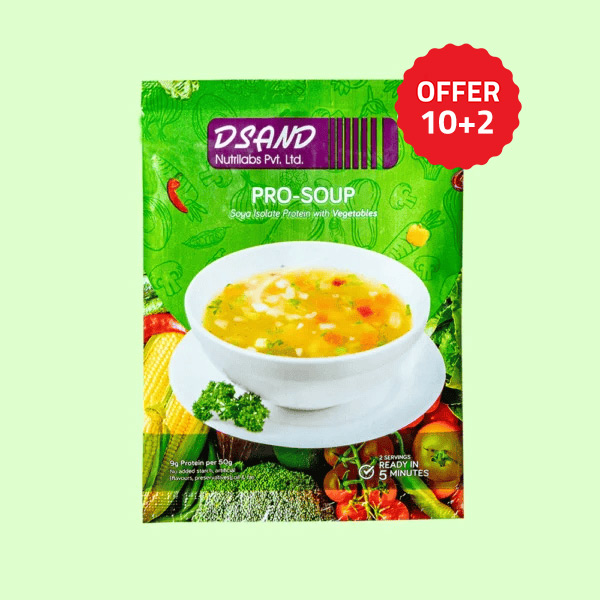 PRO-SOUP Veg Pouch ( Pack of 10 and Get 10 + 2 )