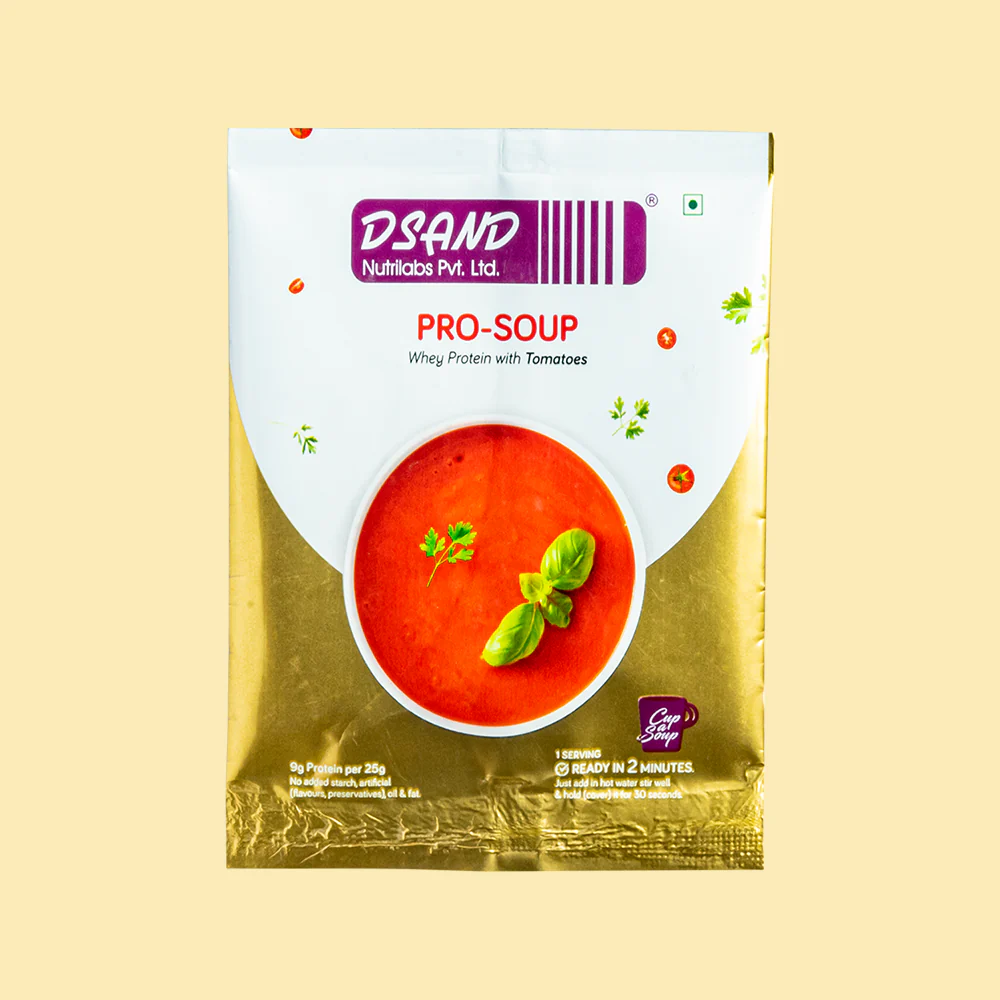 PRO-SOUP Whey Pouch ( Pack of 10 and Get 10 + 2 )