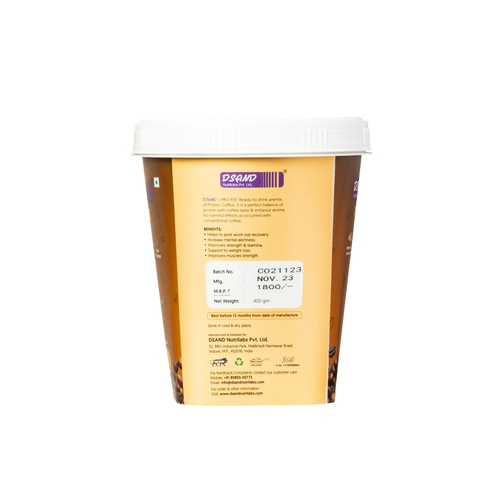 PRO-FEE Instant Protein Coffee