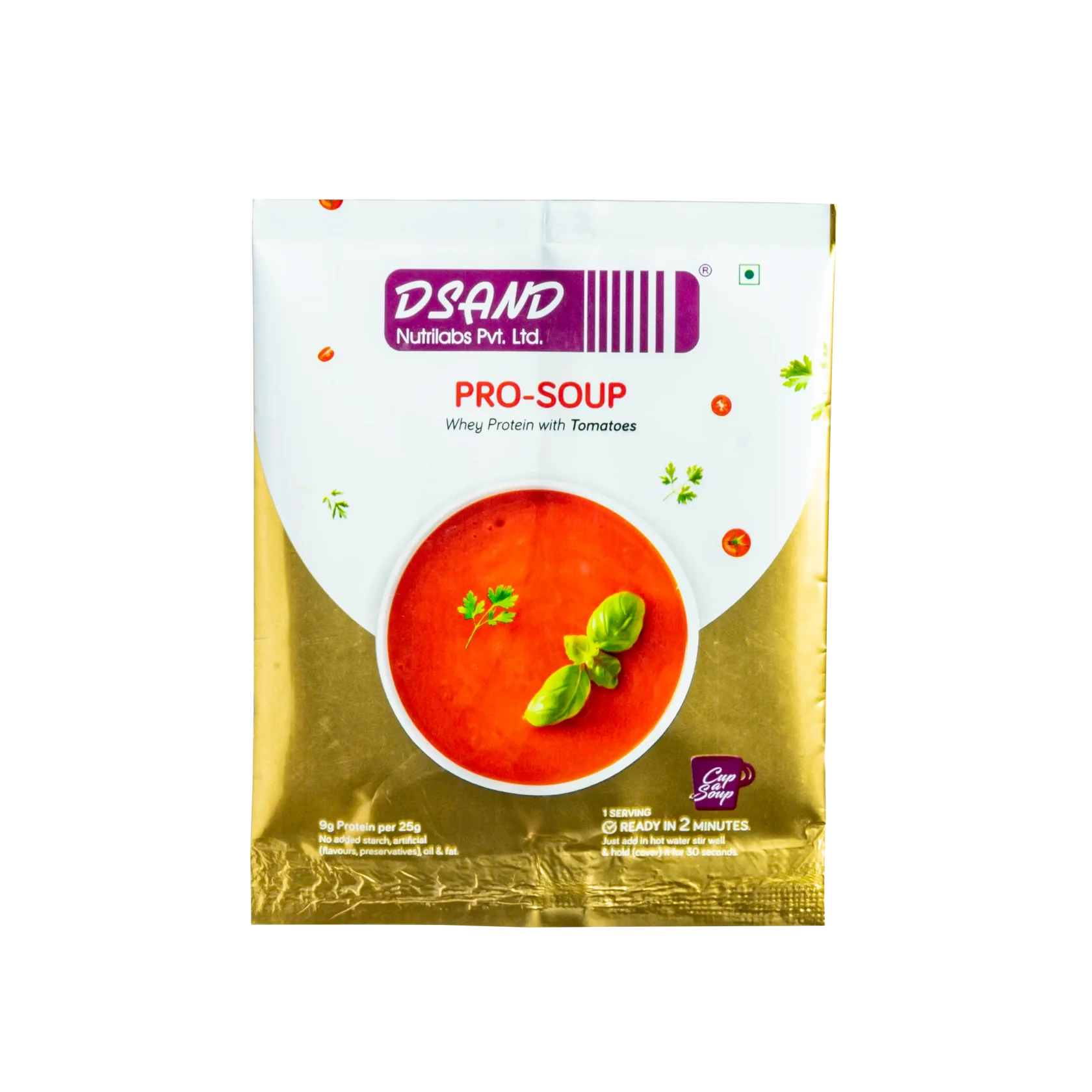 PRO-SOUP Whey Pouch ( Pack of 10 and Get 10 + 2 )