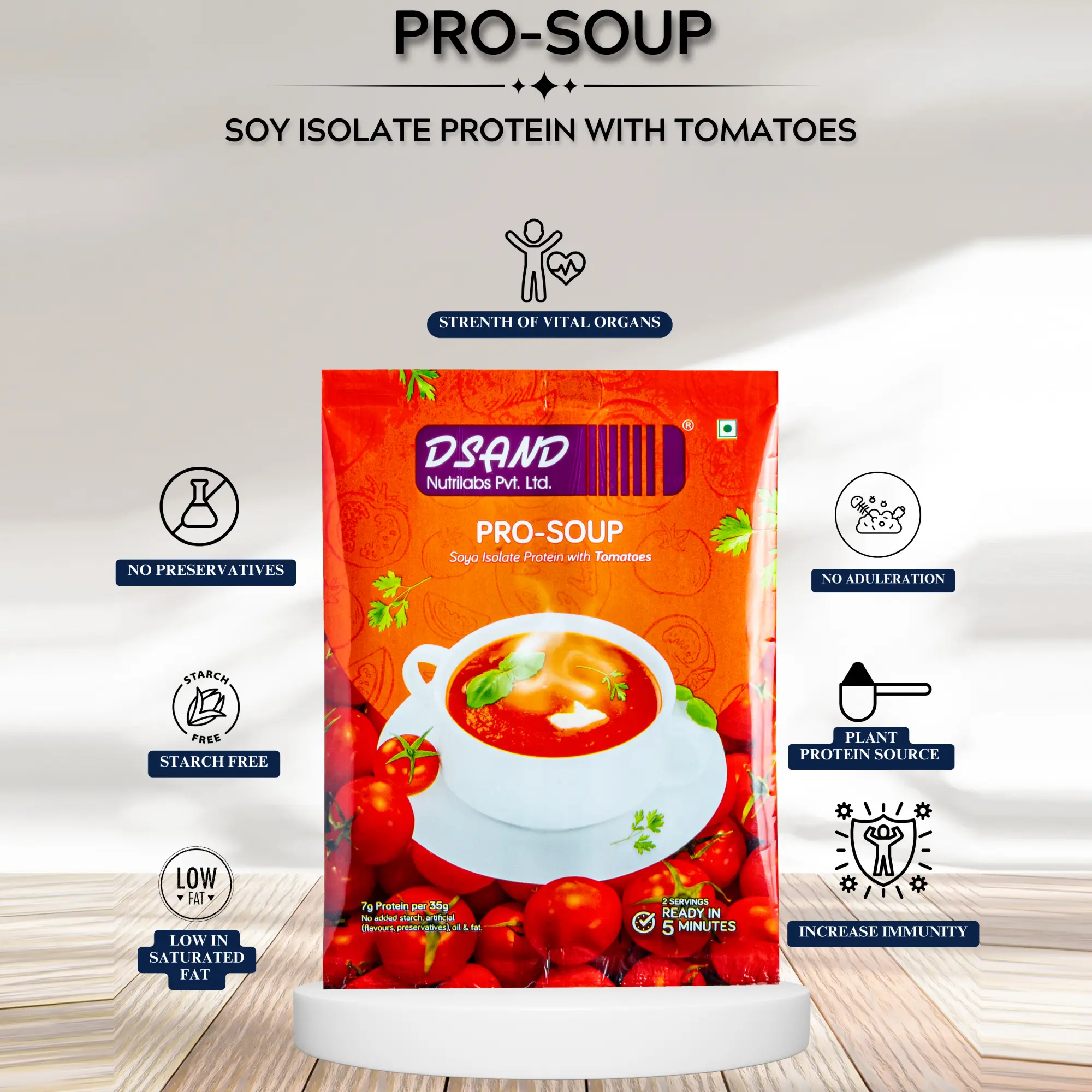 high protein soy tomato soup