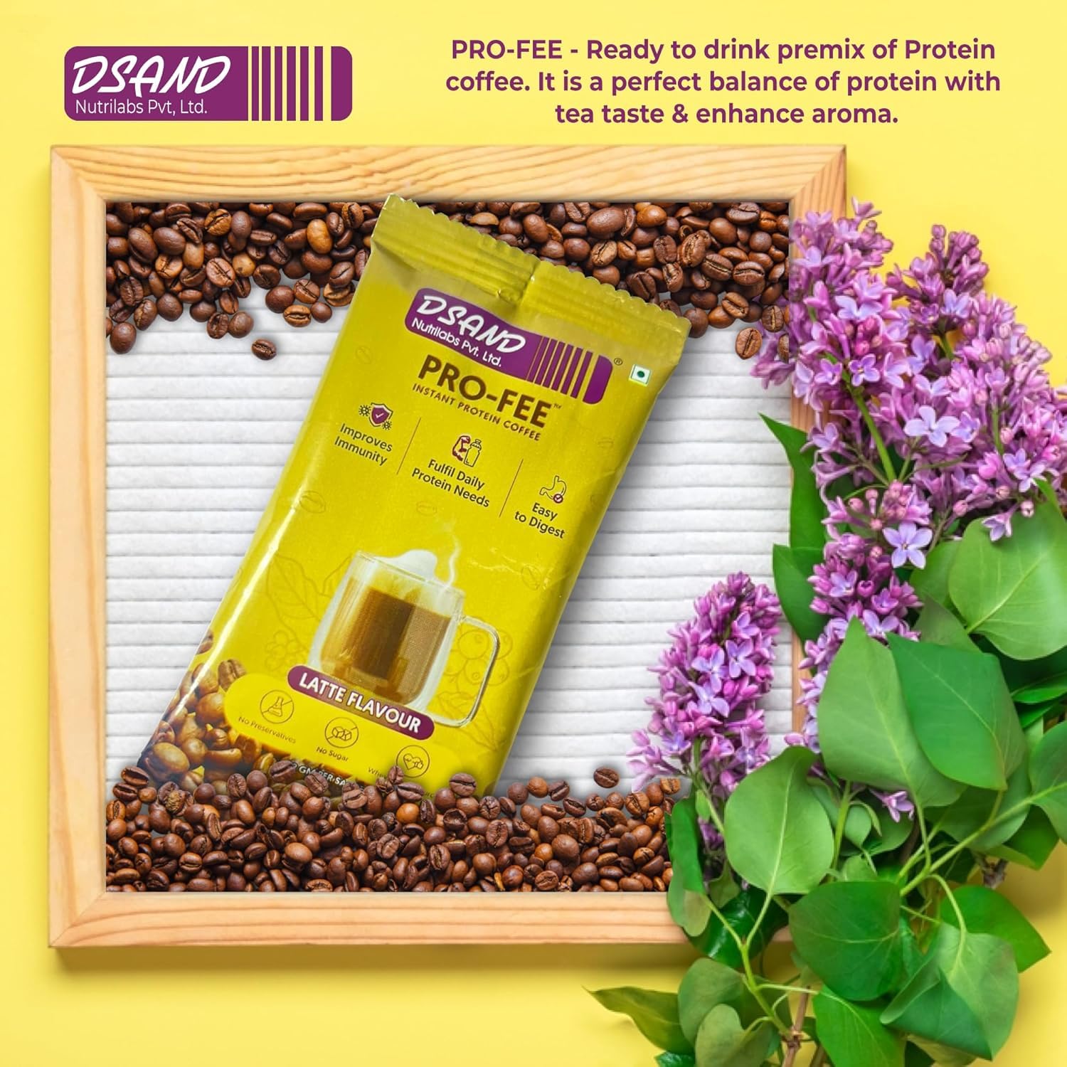 PRO-FEE (Latte Flavour) (Pack of 10 and Get 10 + 2)