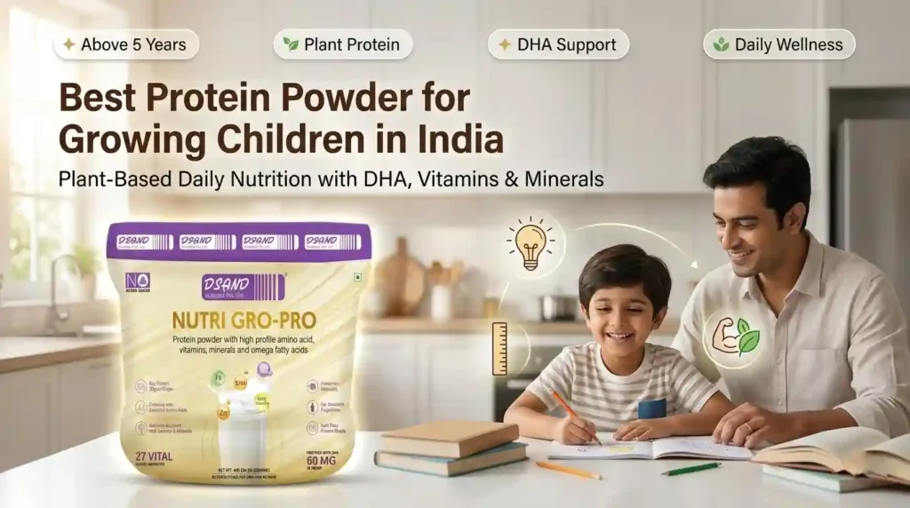 Best protein powder for children in India by DSAND Nutrilabs