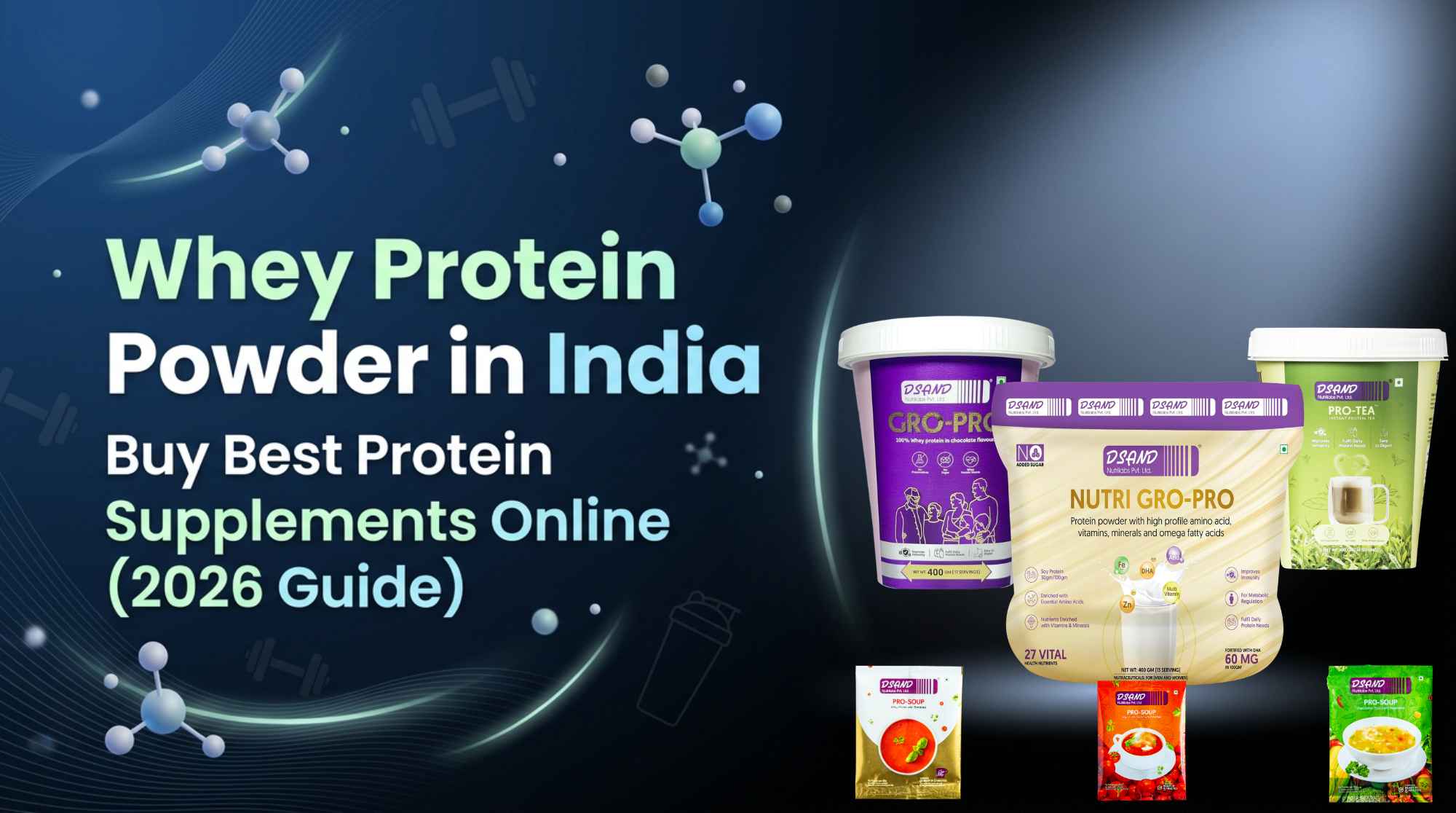 Whey Protein Powder in India