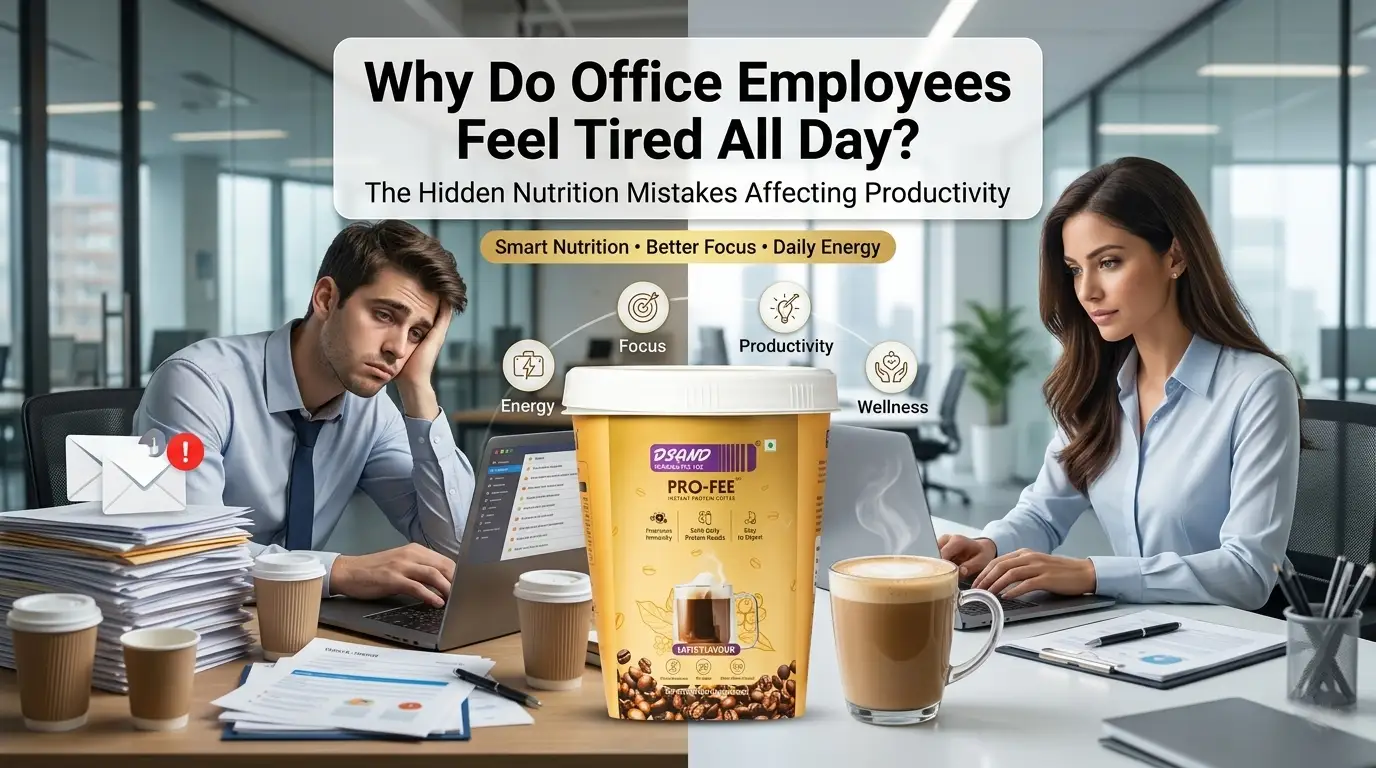 Why Office Employees Feel Tired All Day
