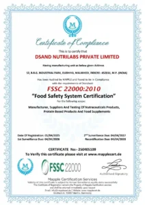 FSSC – Food Safety System Certification