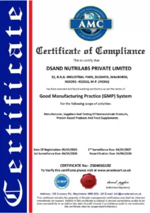 Good Manufacturing Practice (GMP)