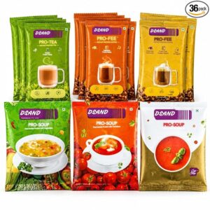 DSAND High Protein Instant Soup Combo (Pack of 36)