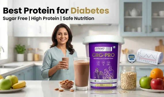 gro pro whey protein for diabetes India